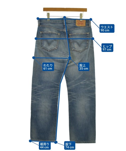 Levi's（リーバイス）デニムパンツ 青 サイズ:33(L位) メンズ/2200654434024