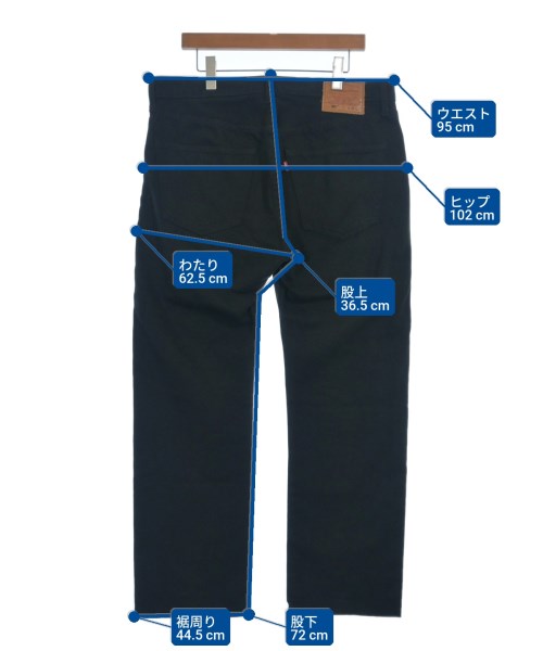 Levi's（リーバイス）デニムパンツ 黒 サイズ:36(XXL位) メンズ/2200702287046