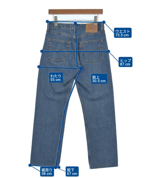 Levi's（リーバイス）デニムパンツ 青 サイズ:30(M位) メンズ/2200697375025