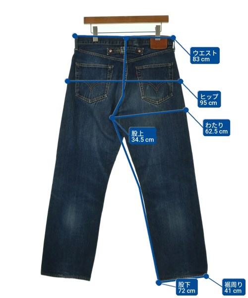 Levi's（リーバイス）デニムパンツ 青 サイズ:34(XL位) メンズ/2200701656393