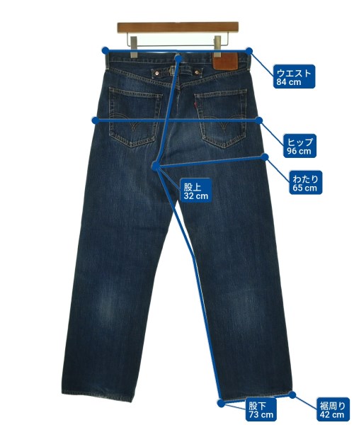 Levi's（リーバイス）デニムパンツ 青 サイズ:34(XL位) メンズ/2200701656409