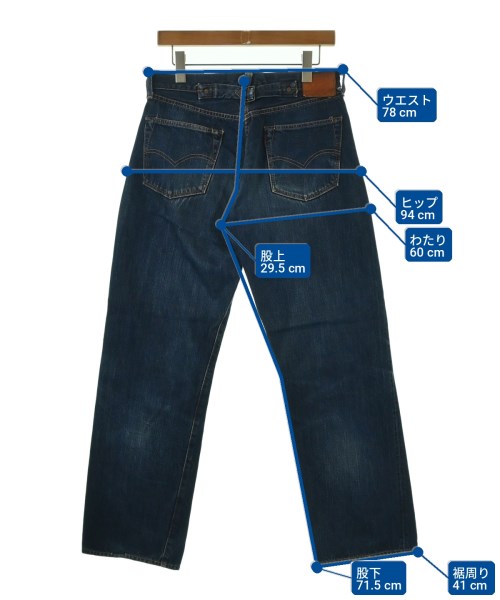 Levi's（リーバイス）デニムパンツ 青 サイズ:34(XL位) メンズ/2200701656447