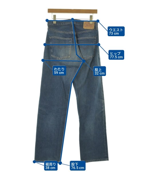 Levi's（リーバイス）デニムパンツ 青 サイズ:30(M位) メンズ/2200701656454