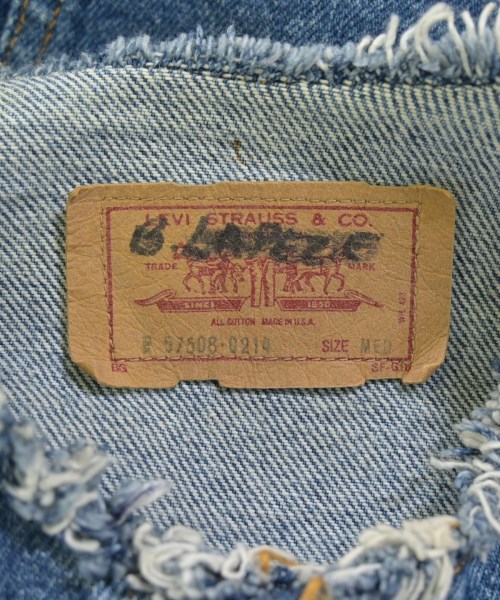 Levi's（リーバイス）デニムジャケット 紺 サイズ:M レディース/2200699247290