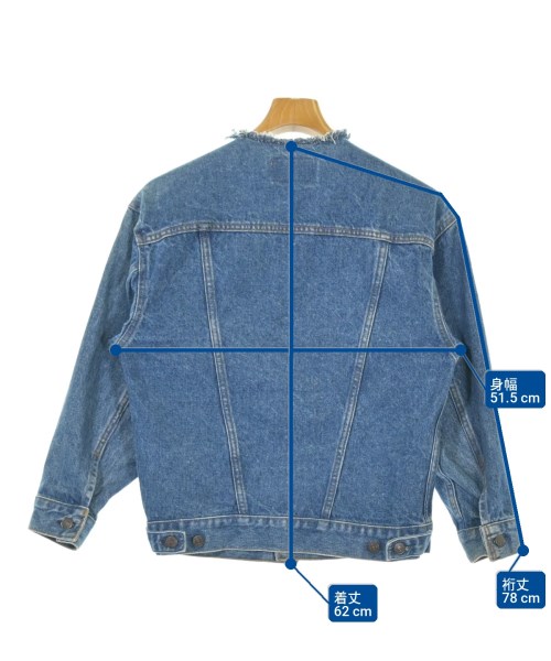 Levi's（リーバイス）デニムジャケット 紺 サイズ:M レディース/2200699247290