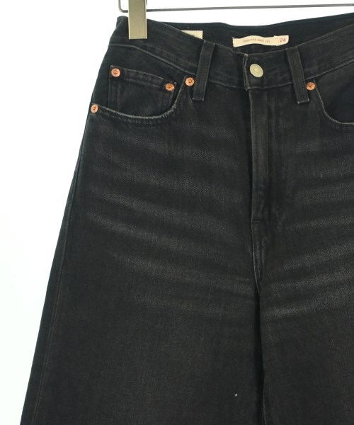Levi's（リーバイス）デニムパンツ 黒 サイズ:24(S位) レディース/2200703333124