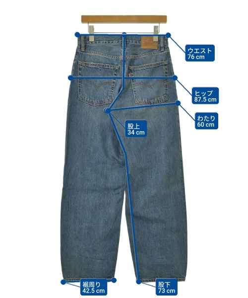 Levi's（リーバイス）デニムパンツ 青 サイズ:26(M位) レディース/2200703345080