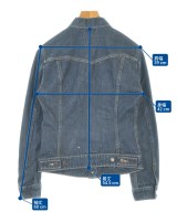 Levi's（リーバイス）デニムジャケット 紺 サイズ:XS レディース/2200703565013