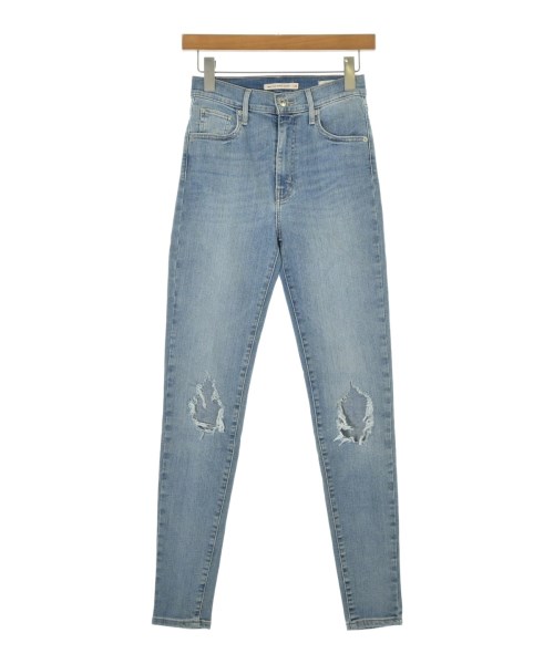 楽一番公式アカウント07　Levi's スタジャン Mサイズ 青/クリーム Levi's（リーバイス）デニムパンツ 青 サイズ:26(XS位) レディース