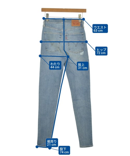 Levi's（リーバイス）デニムパンツ 青 サイズ:26(XS位) レディース/2200702175107