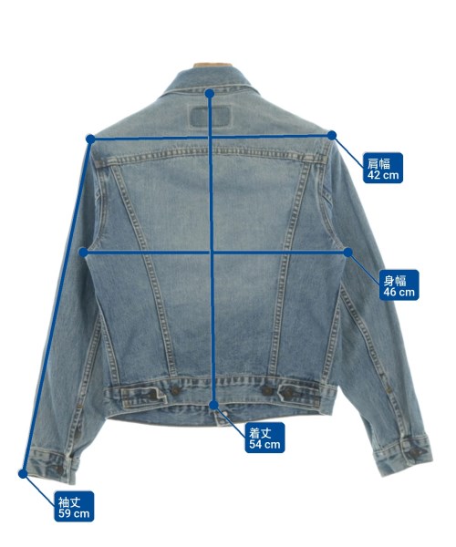 Levi's（リーバイス）デニムジャケット 青 サイズ:M レディース/2200705197014