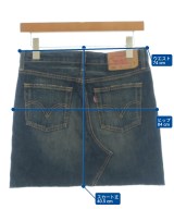 Levi's（リーバイス）ミニスカート 紺 サイズ:29(L位) レディース/2200705197038