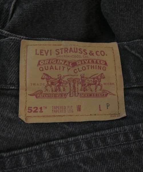 Levi's（リーバイス）デニムパンツ 黒 サイズ:-(M位) レディース/2200703475053