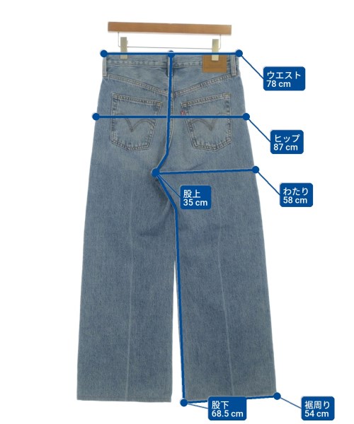 Levi's（リーバイス）デニムパンツ 青 サイズ:28(S位) レディース/2200701730369