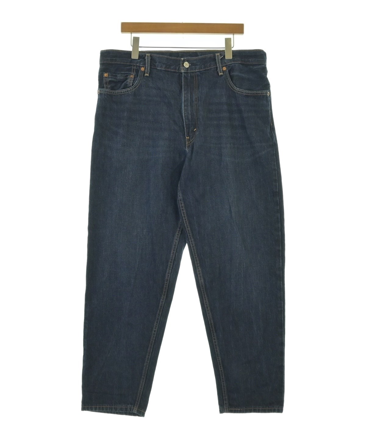 Reviceリーバイス　折り返し付きデニム　Mサイズ Levi's（リーバイス）デニムパンツ 紺 サイズ:38(XXL位) メンズ