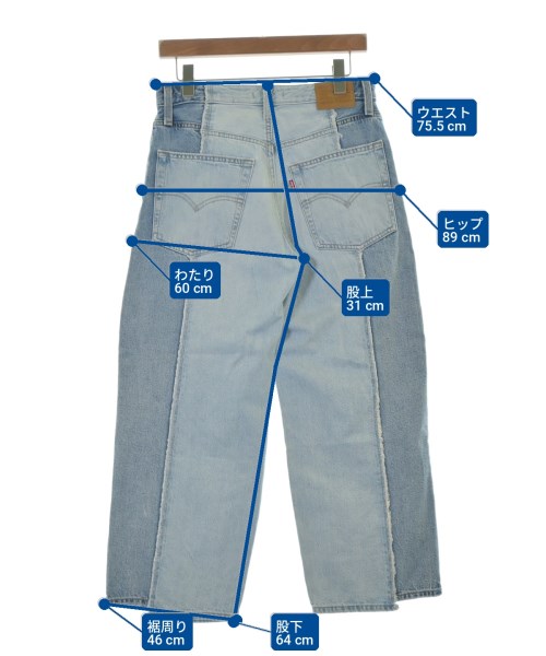 Levi's（リーバイス）デニムパンツ 青 サイズ:27(M位) レディース/2200704784031
