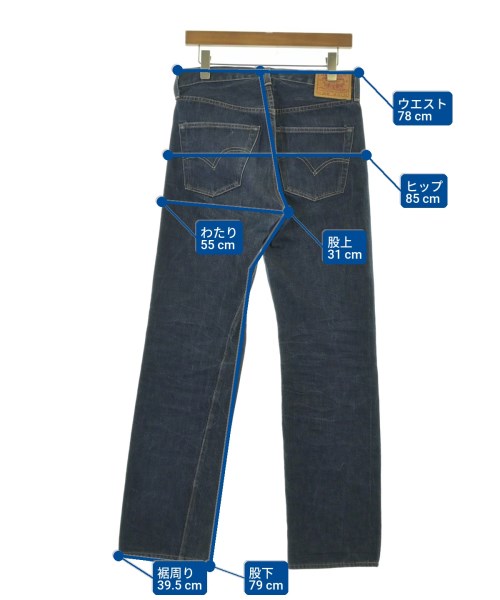 LEVI'S VINTAGE CLOTHING（リーバイスヴィンテージクロージング）デニムパンツ 青 サイズ:32(L位) メンズ/2200705804103