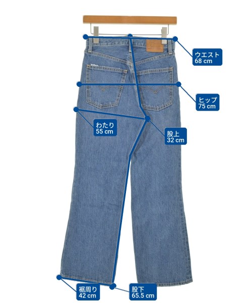 Levi's（リーバイス）デニムパンツ 青 サイズ:25(S位) レディース/2200707566153