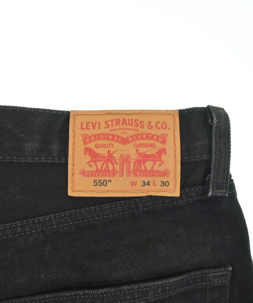 Levi's（リーバイス）デニムパンツ 黒 サイズ:34(XL位) メンズ/2200703130099