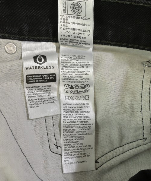 Levi's（リーバイス）デニムパンツ 黒 サイズ:34(XL位) メンズ/2200703130099
