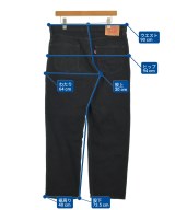 Levi's（リーバイス）デニムパンツ 黒 サイズ:34(XL位) メンズ/2200703130099