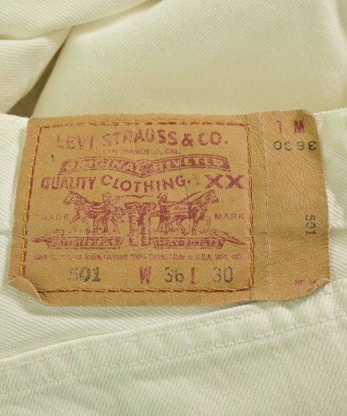 Levi's（リーバイス）デニムパンツ 白 サイズ:36(XXL位) メンズ/2200705435680