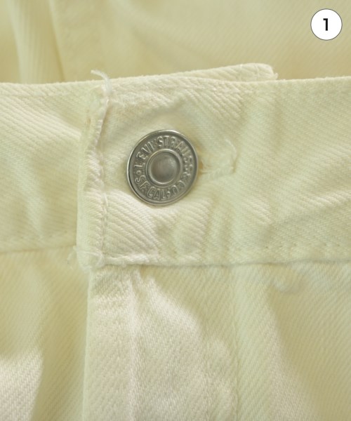 Levi's（リーバイス）デニムパンツ 白 サイズ:36(XXL位) メンズ/2200705435680
