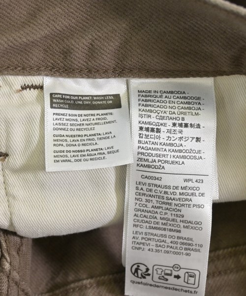 Levi's（リーバイス）ショートパンツ 茶 サイズ:32(L位) メンズ/2200709147060