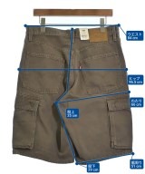 Levi's（リーバイス）ショートパンツ 茶 サイズ:32(L位) メンズ/2200709147060