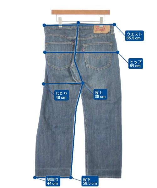 Levi's（リーバイス）デニムパンツ 紺 サイズ:34(XL位) メンズ/2200663262083