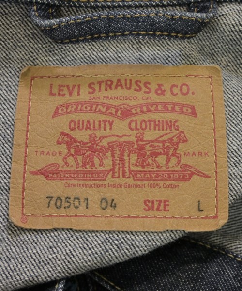 Levi's（リーバイス）デニムジャケット 青 サイズ:L メンズ/2200663703036