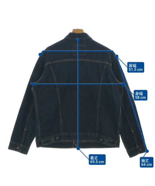 Levi's（リーバイス）デニムジャケット 紺 サイズ:L メンズ/2200664015053