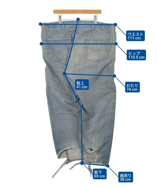 Levi's（リーバイス）デニムパンツ 青 サイズ:-(XXL位) メンズ/2200664687014