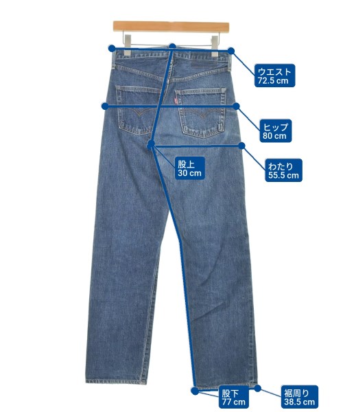 Levi's（リーバイス）デニムパンツ 青 サイズ:29(S位) メンズ/2200664743154