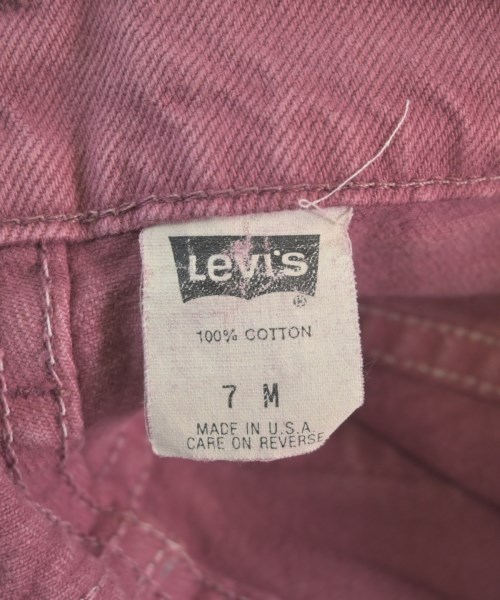 Levi's（リーバイス）デニムパンツ ピンク サイズ:M レディース/2200664997106