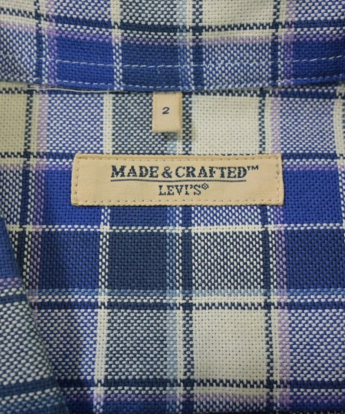LEVI'S MADE&CRAFTED（リーバイスメイドアンドクラフテッド）カジュアルシャツ 青 サイズ:2(M位) メンズ/2200665922145