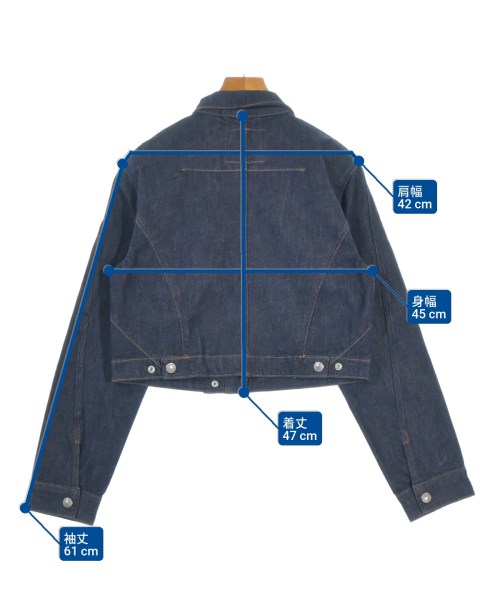 Levi's（リーバイス）デニムジャケット 紺 サイズ:S レディース/2200666745033