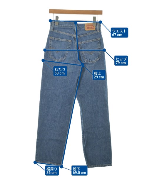 Levi's（リーバイス）デニムパンツ 青 サイズ:24(S位) レディース/2200659485038