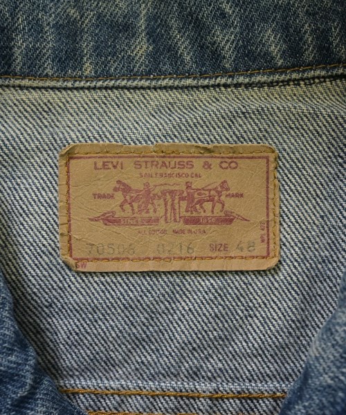 Levi's（リーバイス）デニムジャケット 青 サイズ:48(L位) メンズ/2200667116016