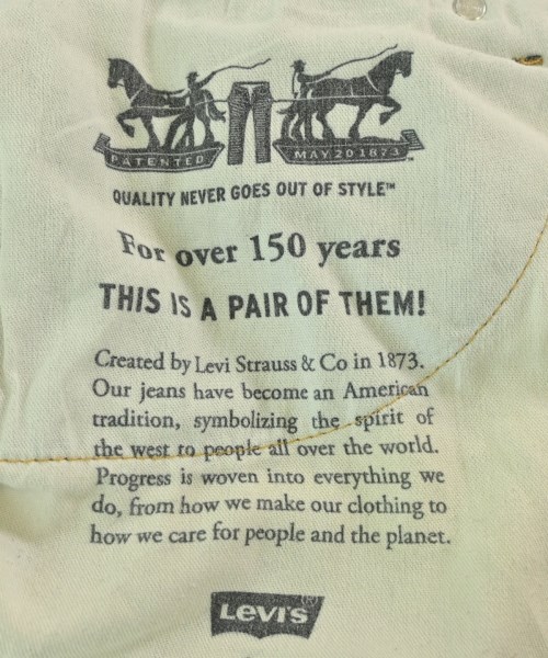 Levi's（リーバイス）デニムパンツ 青 サイズ:34(XL位) メンズ/2200667732025