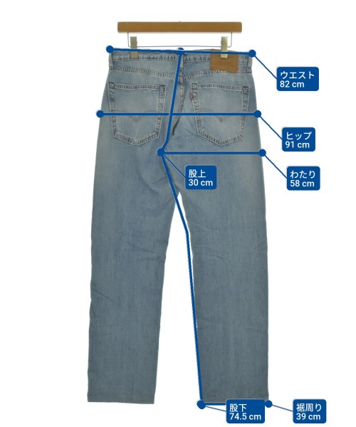 Levi's（リーバイス）デニムパンツ 青 サイズ:32(L位) メンズ/2200663924097