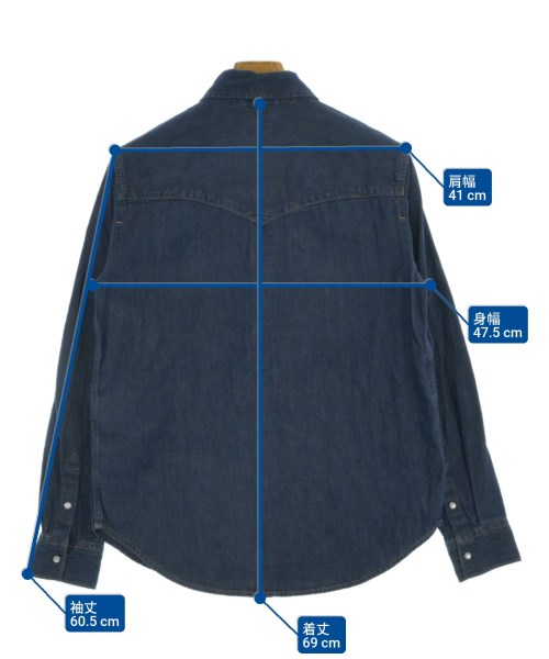 Levi's（リーバイス）カジュアルシャツ 紺 サイズ:M レディース/2200668686044