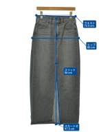 Levi's（リーバイス）ロング・マキシ丈スカート グレー サイズ:24(S位) レディース/2200666965042