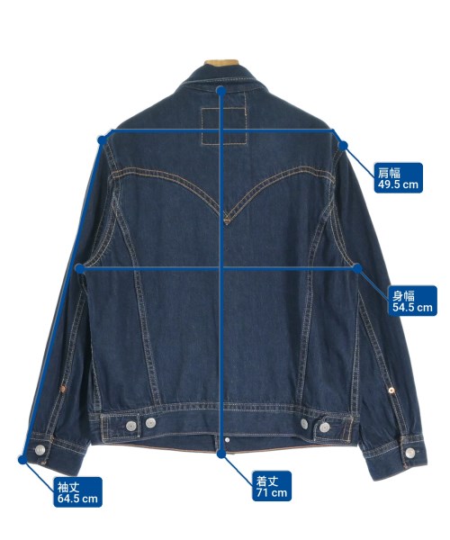 Levi's（リーバイス）デニムジャケット 紺 サイズ:L メンズ/2200665834059