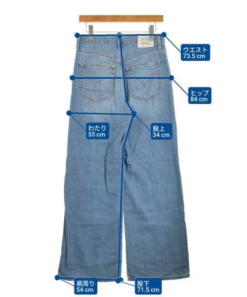 Levi's（リーバイス）デニムパンツ 青 サイズ:27(M位) レディース/2200671961077