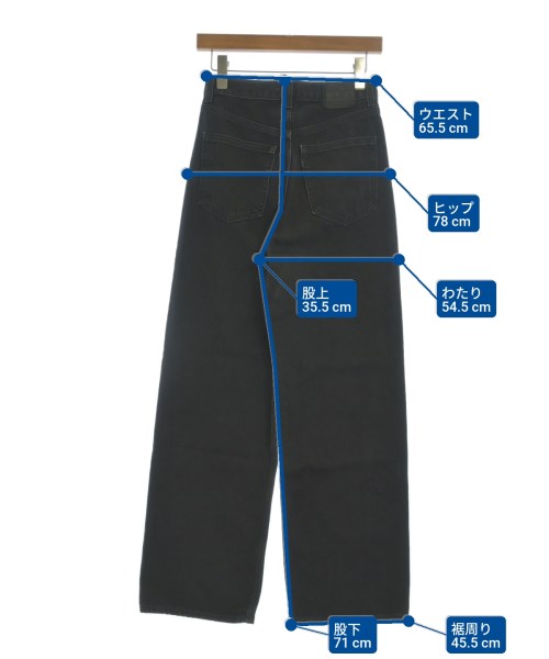 Levi's（リーバイス）デニムパンツ 黒 サイズ:25(S位) レディース/2200669656060