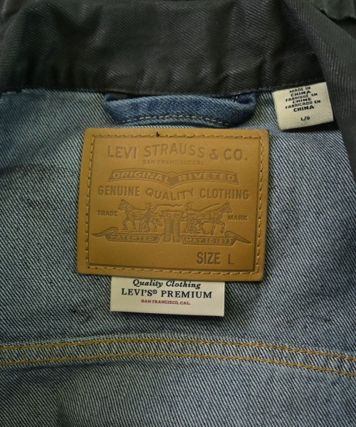 Levi's（リーバイス）デニムジャケット 黒 サイズ:L メンズ/2200672271014