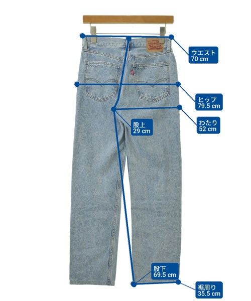 Levi's（リーバイス）デニムパンツ 青 サイズ:24(S位) レディース/2200723976042