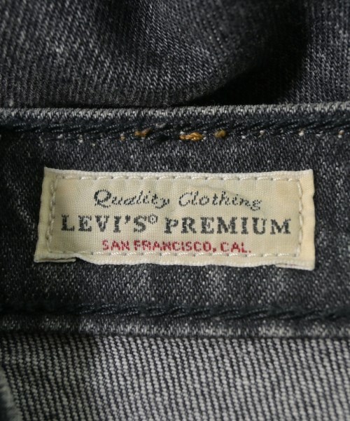 Levi's（リーバイス）デニムパンツ 黒 サイズ:24(S位) レディース/2200724576050
