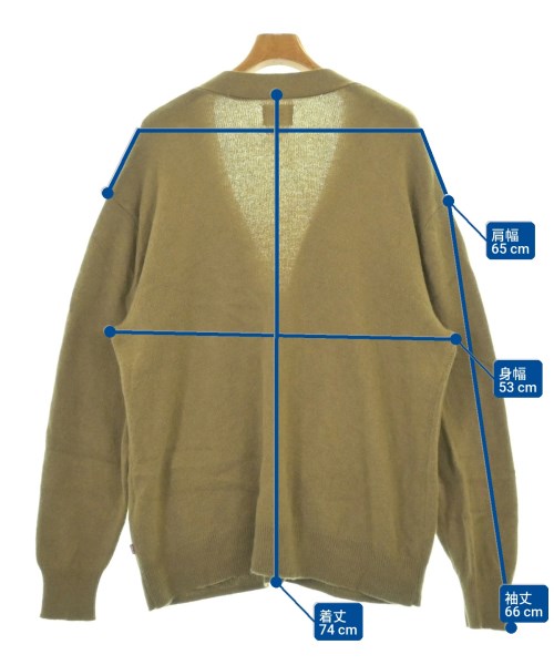 Levi's（リーバイス）カーディガン 茶 サイズ:XL メンズ/2200724321070
